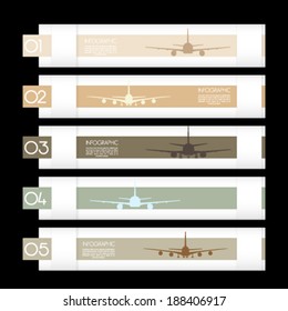 Modern Design template can be used for infographics 