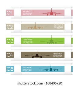 Modern Design template can be used for infographics 