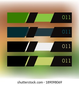 Modern Design template can be used for infographics