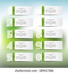 Modern Design template can be used for infographics