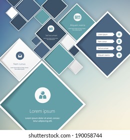 Modern Design template / can be used for infographics / 
