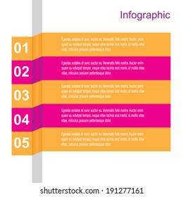 Modern Design Template, can be used for info-graphics, banners for web layout.