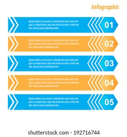 Modern Design Template, can be used for info-graphics, banners for web layout.