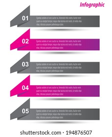 Modern Design Template, can be used for info-graphics, banners for web layout.