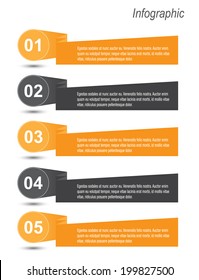Modern Design Template, can be used for info-graphics, banners for web layout.