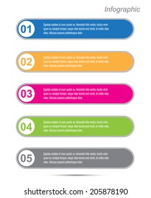 Modern Design Template, can be used for info-graphics, banners for web layout.