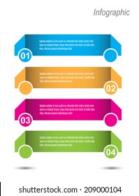 Modern Design Template, can be used for info-graphics, banners for web layout.