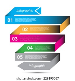 Modern Design Template, can be used for info-graphics, banners for web layout.