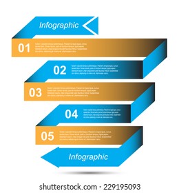 Modern Design Template, can be used for info-graphics, banners for web layout.