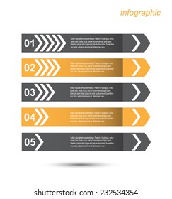 Modern Design Template, can be used for info-graphics, banners for web layout.
