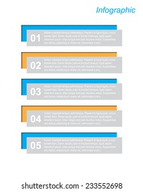 Modern Design Template, can be used for info-graphics, banners for web layout.
