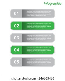 Modern Design Template, can be used for info-graphics, banners for web layout.