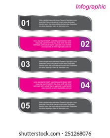Modern Design Template, can be used for info-graphics, banners for web layout.