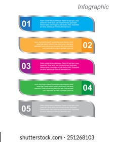 Modern Design Template, can be used for info-graphics, banners for web layout.