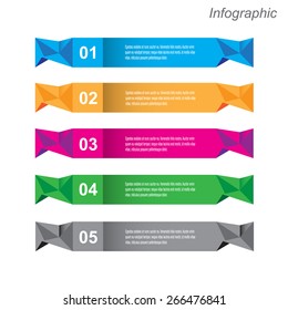Modern Design Template, can be used for info-graphics, banners for web layout.