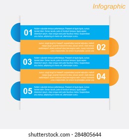 Modern Design Template, can be used for info-graphics, banners for web layout.