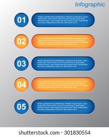 Modern Design Template, can be used for info-graphics, banners for web layout.