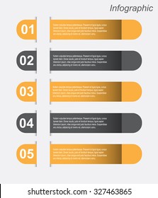 Modern Design Template, can be used for info-graphics, banners for web layout.