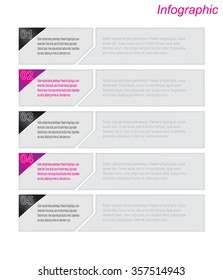 Modern Design Template, can be used for info-graphics, banners for web layout.