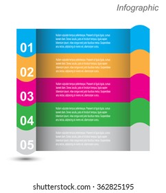 Modern Design Template, can be used for info-graphics, banners for web layout.