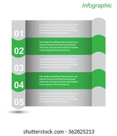 Modern Design Template, can be used for info-graphics, banners for web layout.