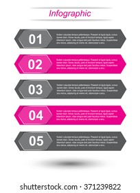 Modern Design Template, can be used for info-graphics, banners for web layout.