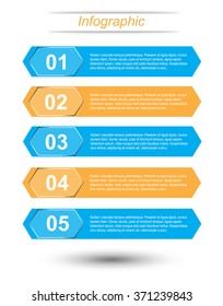 Modern Design Template, can be used for info-graphics, banners for web layout.