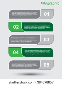 Modern Design Template, can be used for info-graphics, banners for web layout.