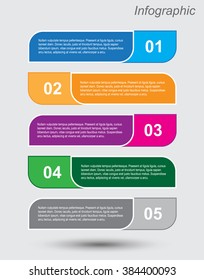 Modern Design Template, can be used for info-graphics, banners for web layout.