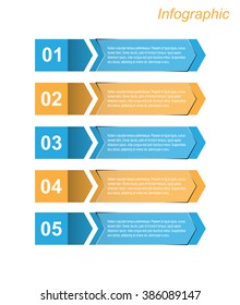 Modern Design Template, can be used for info-graphics, banners for web layout.