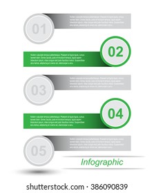 Modern Design Template, can be used for info-graphics, banners for web layout.