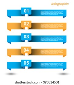 Modern Design Template, can be used for info-graphics, banners for web layout.