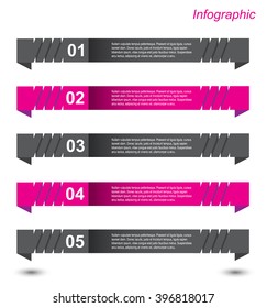 Modern Design Template, can be used for info-graphics, banners for web layout.