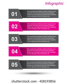 Modern Design Template, can be used for info-graphics, banners for web layout.