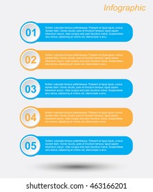 Modern Design Template, can be used for info-graphics, banners for web layout.