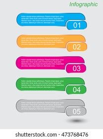 Modern Design Template, can be used for info-graphics, banners for web layout.