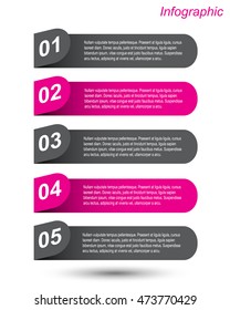 Modern Design Template, can be used for info-graphics, banners for web layout.