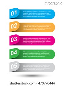 Modern Design Template, can be used for info-graphics, banners for web layout.