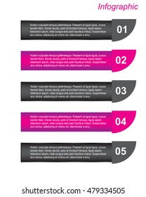 Modern Design Template, can be used for info-graphics, banners for web layout.