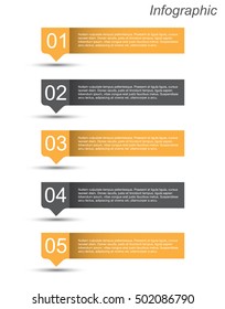 Modern Design Template, can be used for info-graphics, banners for web layout.