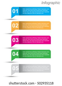 Modern Design Template, can be used for info-graphics, banners for web layout.