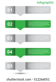Modern Design Template, can be used for info-graphics, banners for web layout.