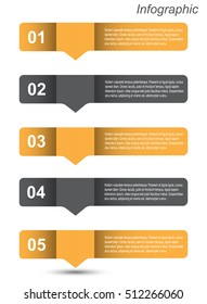 Modern Design Template, can be used for info-graphics, banners for web layout.