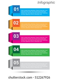 Modern Design Template, can be used for info-graphics, banners for web layout.