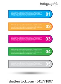 Modern Design Template, can be used for info-graphics, banners for web layout.