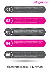 Modern Design Template, can be used for info-graphics, banners for web layout.