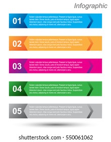Modern Design Template, can be used for info-graphics, banners for web layout.