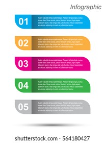 Modern Design Template, can be used for info-graphics, banners for web layout.