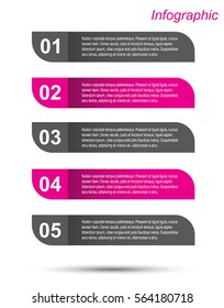 Modern Design Template, can be used for info-graphics, banners for web layout.