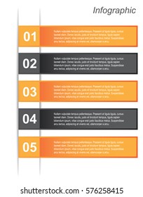 Modern Design Template, can be used for info-graphics, banners for web layout.